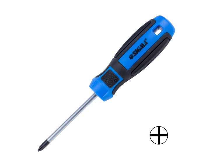 Викрутка хрестова, PH 1×75мм CrV Mega SIGMA 4009361