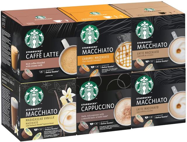 Капсулы стандарта Dolce Gusto Starbucks. Дольче Густо Старбакс капсулы ...
