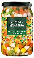 Овощной микс с кукурузой Nasza Spizarnia 860г Польша