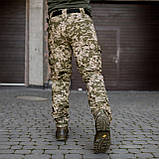 Штани тактичні 6 кишень Grizzly Tactic зі вставкою для наколінників піксель ріп-стоп, фото 10