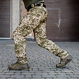 Штани тактичні 6 кишень Grizzly Tactic зі вставкою для наколінників піксель ріп-стоп, фото 7