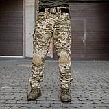 Штани тактичні 6 кишень Grizzly Tactic зі вставкою для наколінників піксель ріп-стоп, фото 8