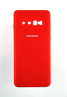 Чехол Jelly Silicone Case Samsung S10 Red (14)