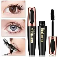 Туш для вій подовжувальна об'ємна Vibely Volume Eyelash 10 мл Водонепроникна туш