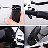 Гипси з рогами (пара) на велосипед, 140 мм + Подарунок Велосипедні окуляри / Ручки з ріжками для керма, фото 5