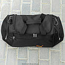 Чоловіча спортивна сумка чорна для поїздок і тренувань містка Pum TALES Orange на 36L, фото 9