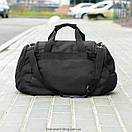 Чоловіча спортивна сумка чорна для поїздок і тренувань містка Pum TALES Orange на 36L, фото 7