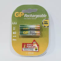 Аккумуляторы минипальчиковые GP AAА 800mAh