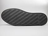 Чорні кеди на платформі шкіряні жіноче взуття великих розмірів 40-44 Cosmo Shoes Rumiya Ked Black BS, фото 10