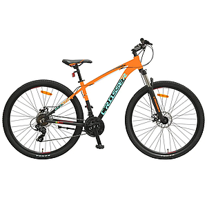 Велосипед горный Crosser Scorpio 26" рама 17" Чорно-оранжевий
