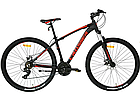 Велосипед горный Crosser Scorpio 26" рама 17" Чорно-оранжевий, фото 3
