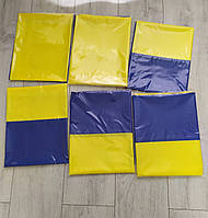 Прочный Государственный флаг Украины сине-желтый из габардина размер 140х90 см