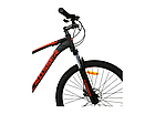 Велосипед горный Crosser Scorpio 26" рама 17" Чорно-оранжевий, фото 6