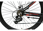 Велосипед горный Crosser Scorpio 26" рама 17" Чорно-оранжевий, фото 7