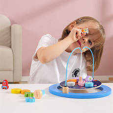 Дерев'яна гра-баланс Viga Toys Космос (44580), фото 5