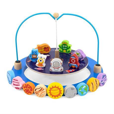 Дерев'яна гра-баланс Viga Toys Космос (44580), фото 1