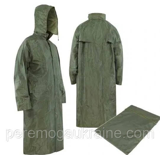 Плащ-дощовик MIL-TEC тактичний дощовик олива 10625201 розмір 2XL
