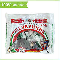 Отрута для мишей та щурів "Щелкунчик" (250 г), тісто в пакетах, муміфікуюча, Україна