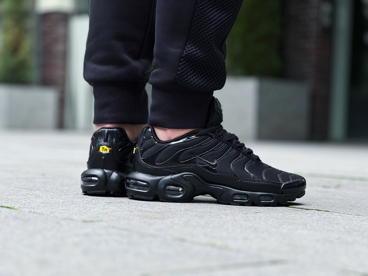 Кросівки чоловічі Nike Air Max Plus "Triple Black" / 604133-050 (Розміри:42,44), фото 1
