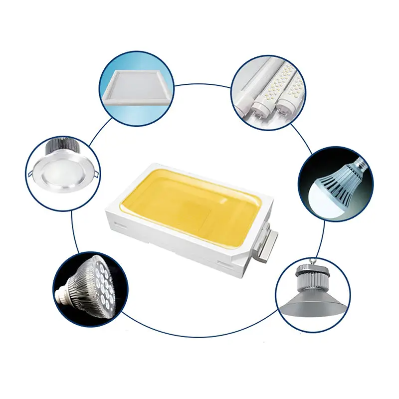 SMD5730 Светодиод 0.5W 150mA 50-55LM 3.0-3.2V 2800-3200K, фото 1