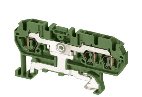 Клема пружинна ABB D2.5/5.P.3L до 2.5мм2 земля (1SNA290039R0100)