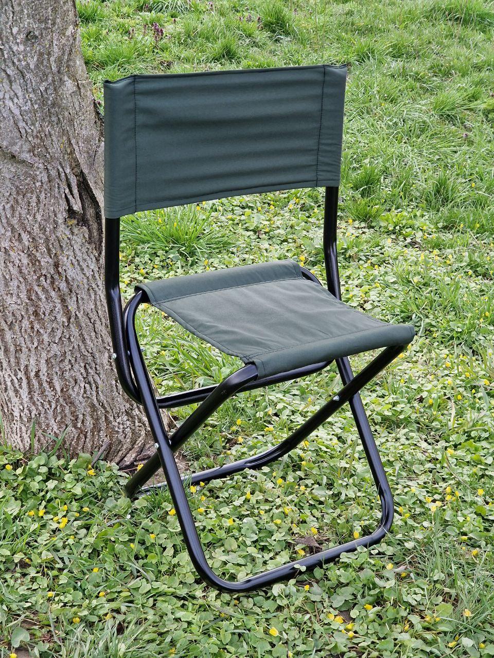 Розкладний стілець зі спинкою Vulkan (до 140 кг)