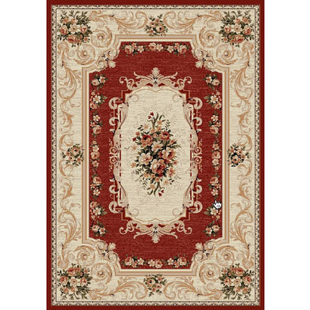 Килим 2,50*3,50 червоний з квітами LOTOS 535/210, фото 1