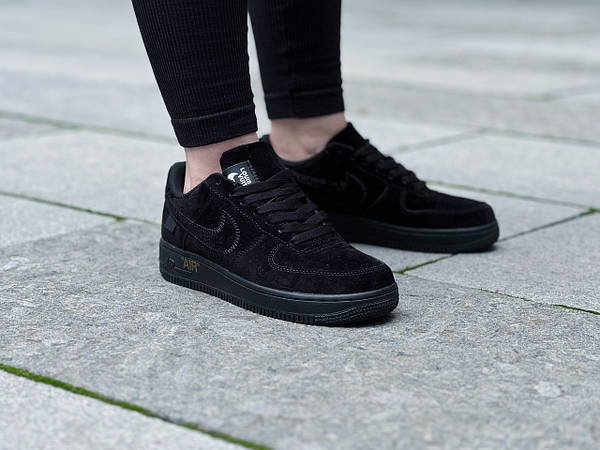 Louis Vuitton Nike Air Force 1 Low by Virgil Abloh Black