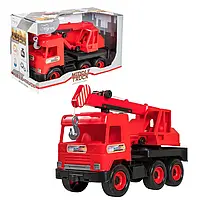 Кран игрушечный Middle truck красный Tigres 39487