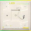 Світлодіодний світильник LUMINARIA NLS-32W AC170-265V 32Вт 3200Lm 5000K (настінно-стельовий), фото 7