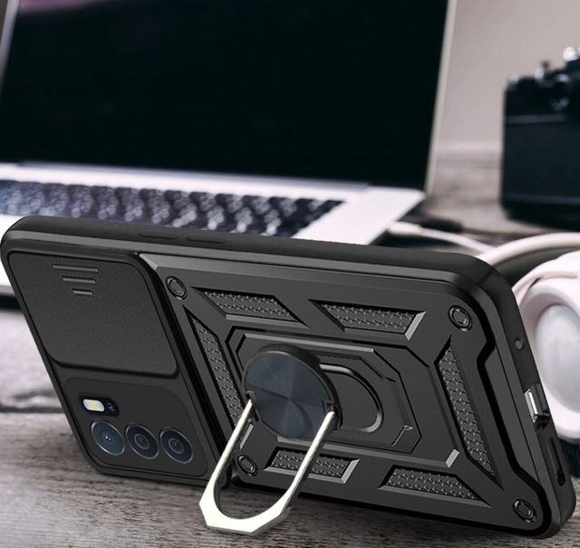 Ударопрочный чехол Camshield Serge Ring for Magnet для Oppo A53
