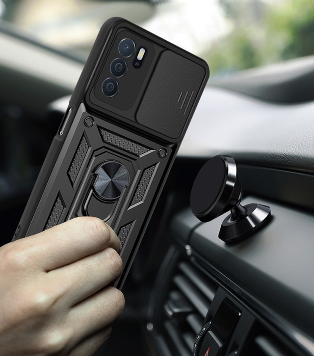 Ударопрочный чехол Camshield Serge Ring for Magnet для Oppo A53