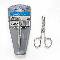 Манікюрні ножиці для нігтів KDS загнуті