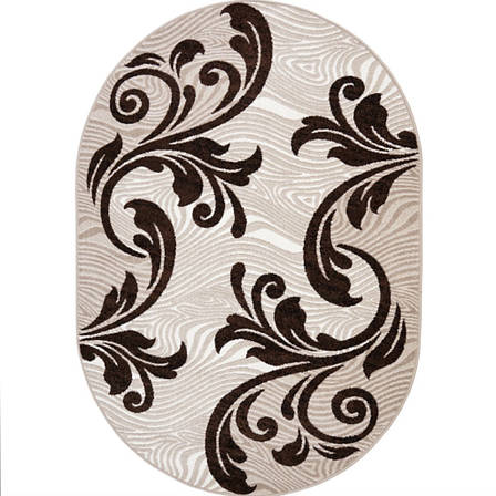 Килим овальний 1,20х1,70 Cappuccino 16025/118о, фото 1