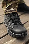 Тактичні військові, армійські кросівки, літні дихаючі UNDOLINI (чорний), фото 6