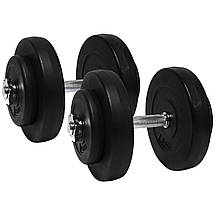 Гантелі з металевим грифом