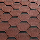 Бітумна черепиця  KATEPAL   Katrilli Осінній червоний  ( 3 м2/упаковка )