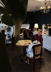 Стільниця з натурального дерева кругла 800 мм