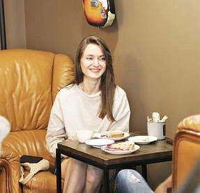 Стільниця з натурального дерева квадратна 60х60 см