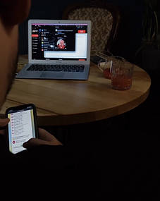 Стільниця з натурального дерева кругла 800 мм