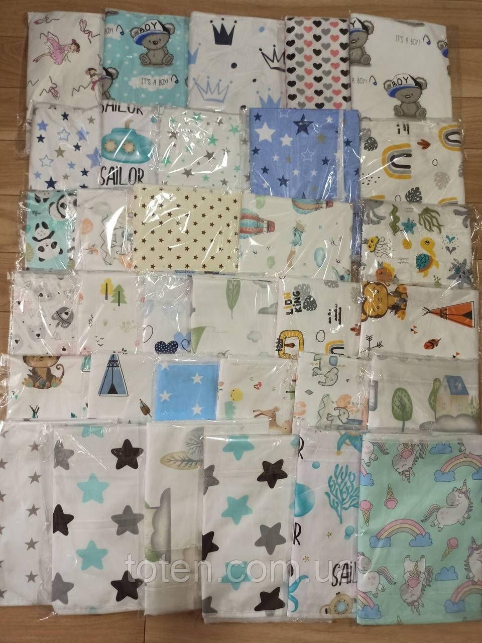 Непромокальна пелюшка  дитині в ліжечко, коляску 60*80 Асортимент кольорів., фото 1