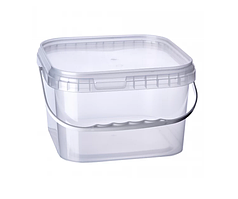 Відро квадрат 2,4 л 020000144