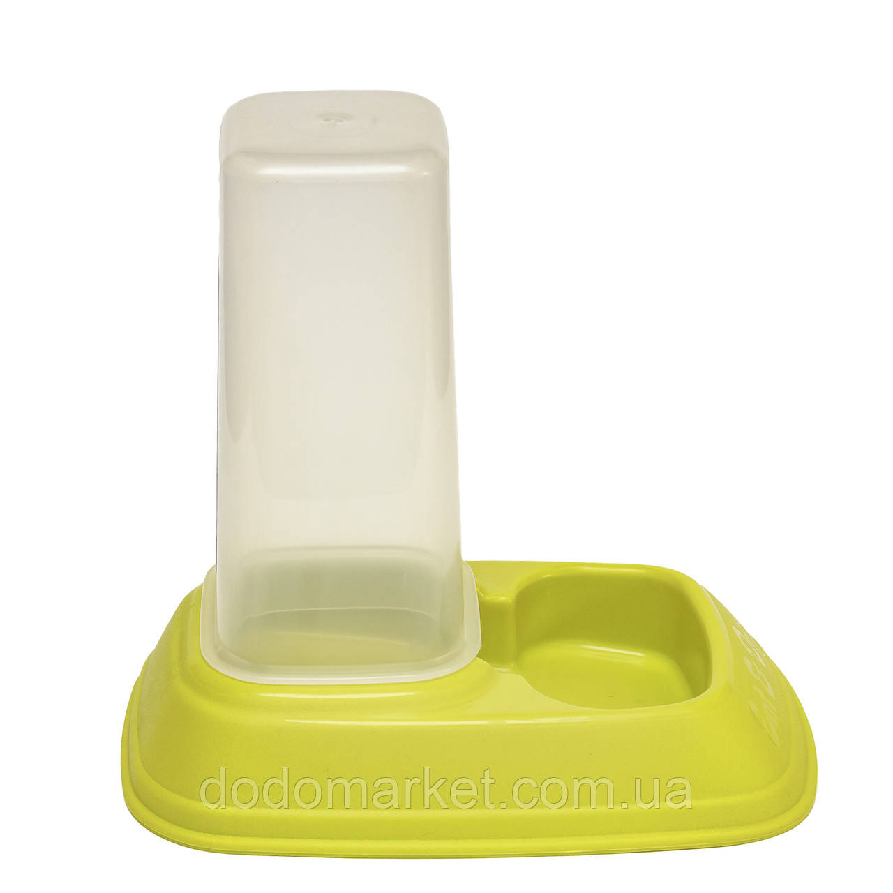 Тарілка з дозатором для корму та води 20х13,5х19 см Georplast, фото 1