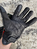 Мото перчатки шкіряні захисні Мото рукавиці Icon Pursuit, фото 3