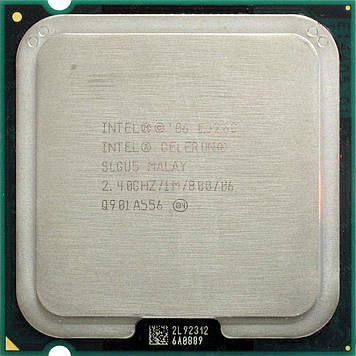 Процесор Intel Celeron Dual-Core E3200 2.40 GHz/1M/800 (SLGU5) s775, tray