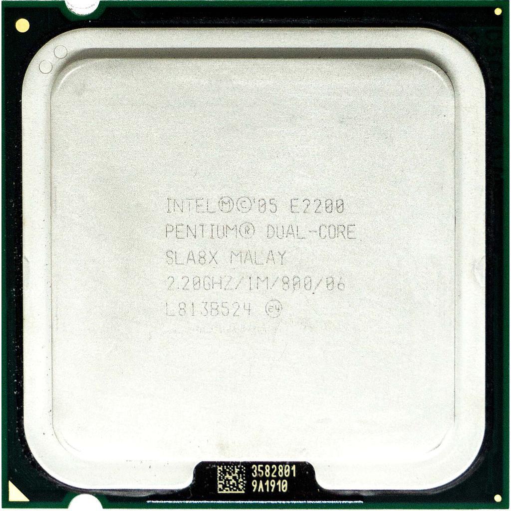 Процесор Intel Pentium Dual-Core E2200 2.20 GHz / 1M / 800 (SLA8X) s775, tray