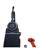 Bluetooth гарнітура Jabra Evolve 65 Ms Stereo + Док-станція (Зарядна База), фото 2