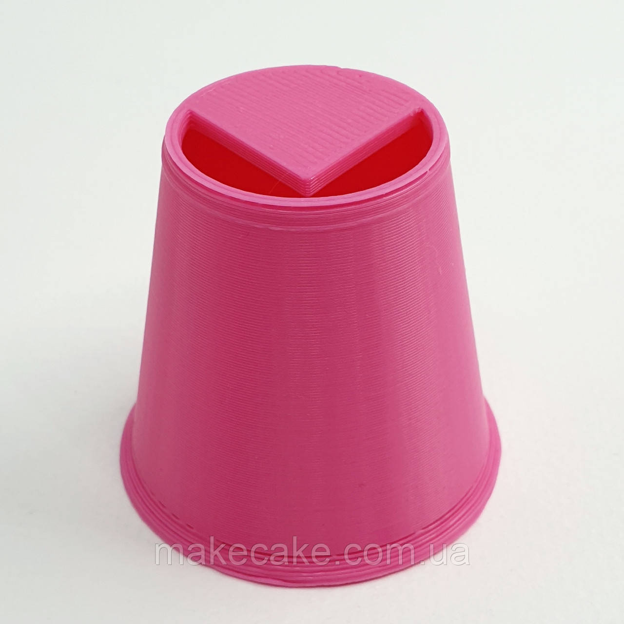 Насадка пластикова для зефіру велика Листочок — 2.5 см, фото 1