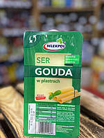 Сыр Mlekpol Gouda нарезка 250 г., Польша