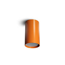 Точковий світильник з однією лампою оранжевий GU10 55х100 мм